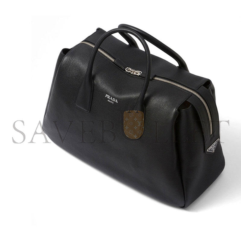 Pra*a leather travel bag 2vc035 (50*33*19cm)